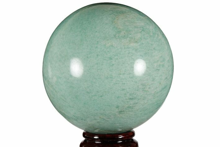 Chatoyant, Polished Amazonite Sphere - Madagascar #183271